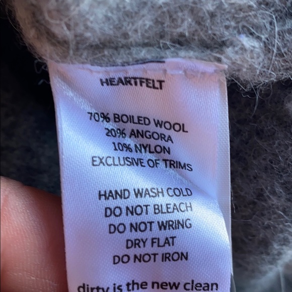 Horny Toad wool blend long cardigan sweater Extra Small - Picture 7 of 7